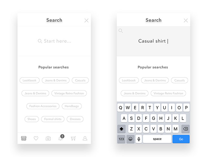 2524901 Search In Mobile User Interfaces: 42 Search Bar Design Examples