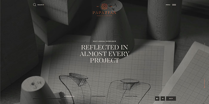 papazian_gr Examples Of Modern Websites For Inspiration
