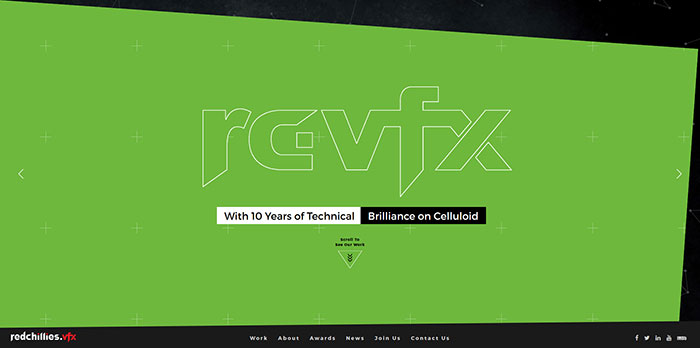 redchilliesvfx_com_rcvfx Examples Of Modern Websites For Inspiration