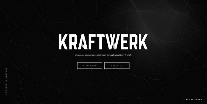 studiokraftwerk_com_intro Examples Of Modern Websites For Inspiration