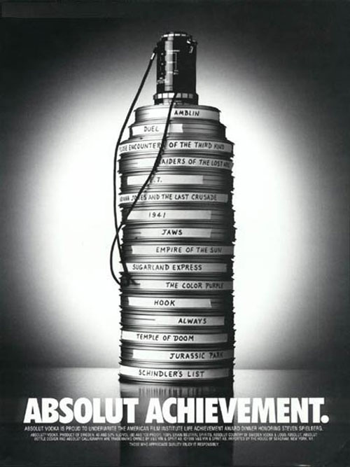 achievement Absolut Vodka Ads to Check Out