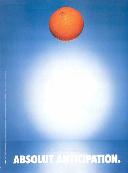Absolut Vodka Print Advertisement 16