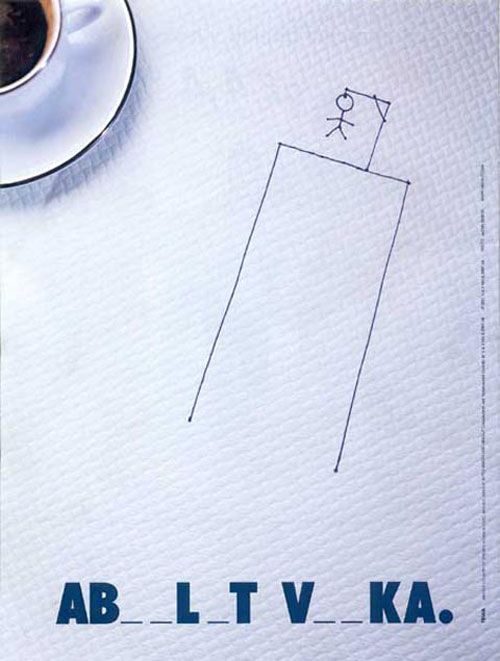 hangman Absolut Vodka Ads to Check Out
