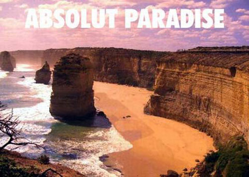 paradise Absolut Vodka Ads to Check Out