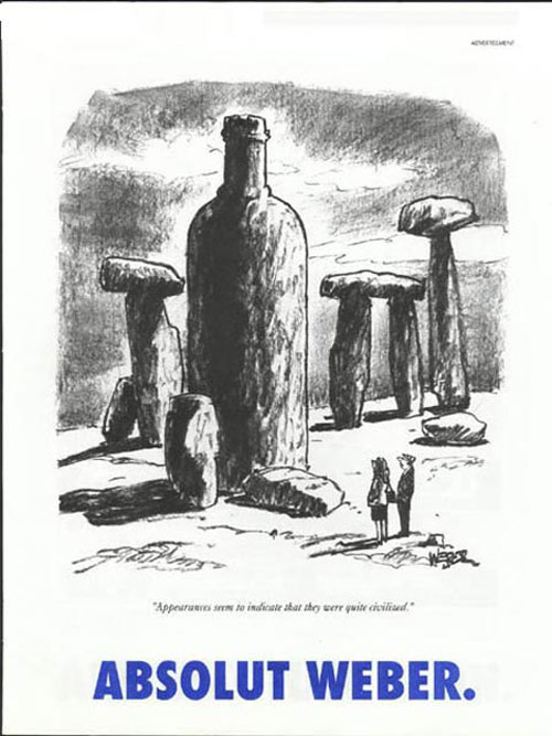 Absolut Vodka Print Advertisement 58