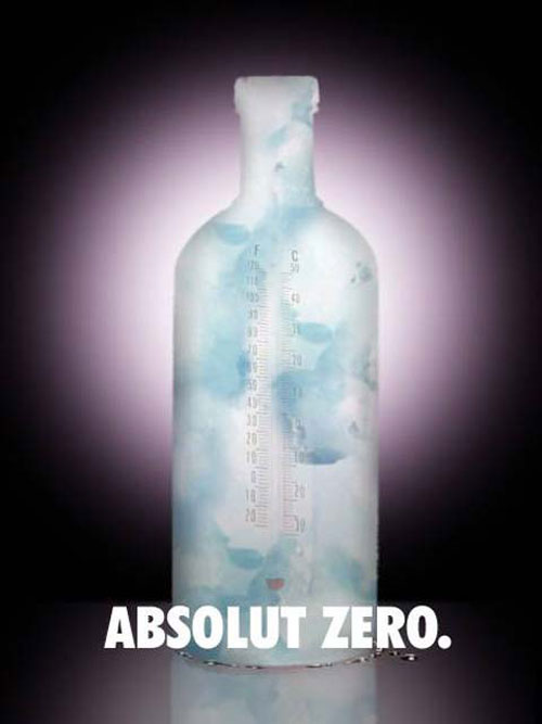 zero Absolut Vodka Ads to Check Out