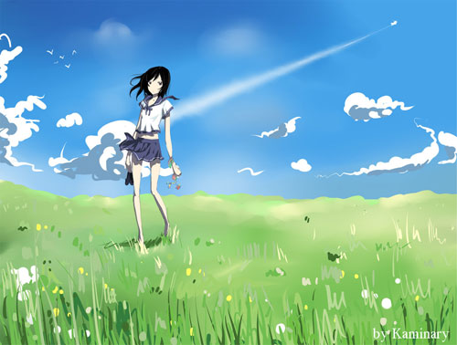 Summer_time_3xD_by_kaminary 152 Anime Wallpapers For Your Desktop Background