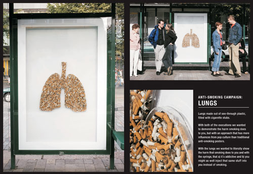 Cancer-Society-Of-Finland Remarkable Anti-Smoking Advertising Campaigns - 53 Examples