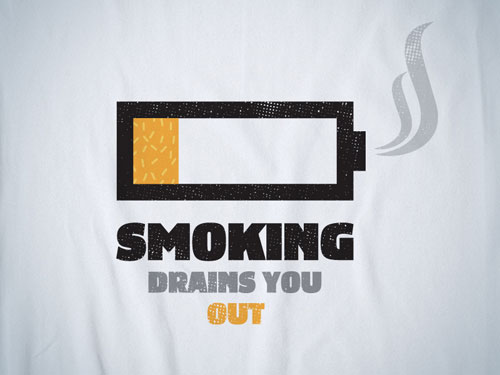 Smoking-Drains-You-Out Remarkable Anti-Smoking Advertising Campaigns - 53 Examples