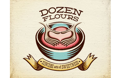 Dozen-Flours Cool Logos: Ideas, Inspiration, and Examples