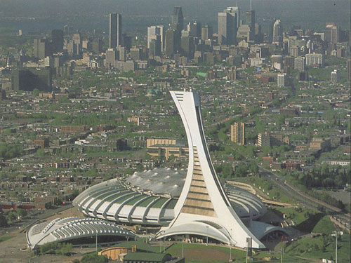 Montreal-Olympic-Stadium From Architecture To Science Fiction - 93 Sci-Fi Buildings