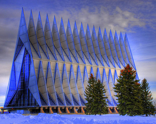 air-force-academy-chapel From Architecture To Science Fiction - 93 Sci-Fi Buildings