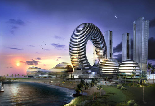 dubai-promenade From Architecture To Science Fiction - 93 Sci-Fi Buildings