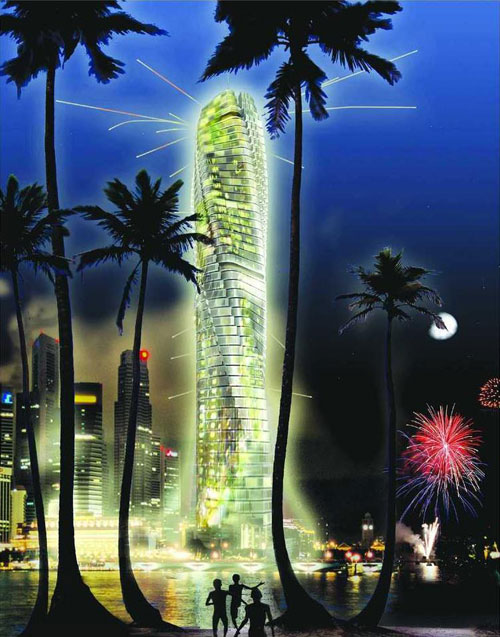 dynamic-tower-dubai From Architecture To Science Fiction - 93 Sci-Fi Buildings