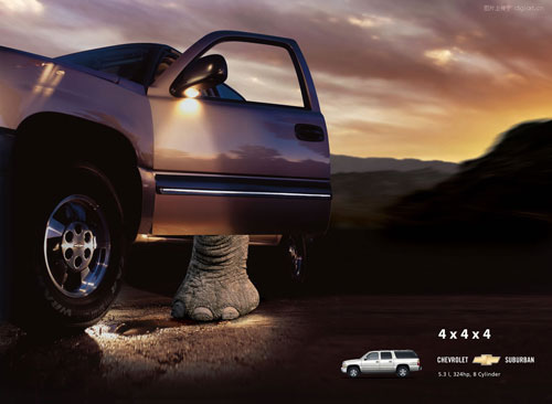 chevrolet-2 70 Creative And Clever Car Ads You Must See Today