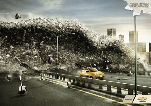chevrolet-3 70 Creative And Clever Car Ads You Must See Today
