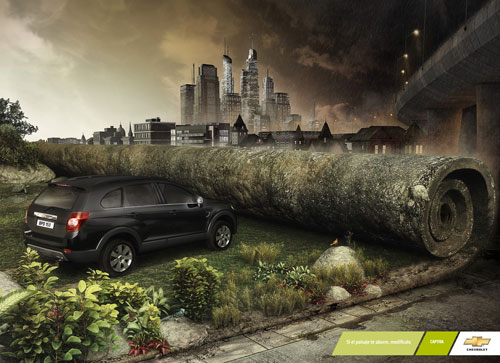 chevrolet-4 70 Creative And Clever Car Ads You Must See Today