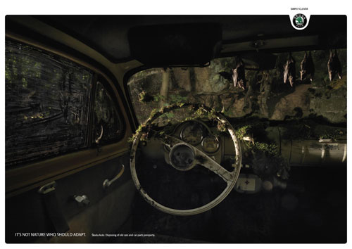 skoda-4 70 Creative And Clever Car Ads You Must See Today