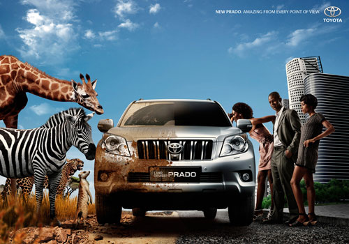 toyota-4 70 Creative And Clever Car Ads You Must See Today