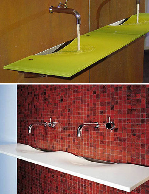 modernsinks13 Bathroom interior design ideas to check out (85 pictures)