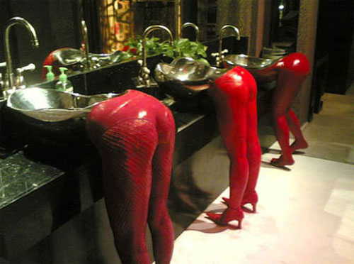 sexy-strange-bathroom-sink- Bathroom interior design ideas to check out (85 pictures)