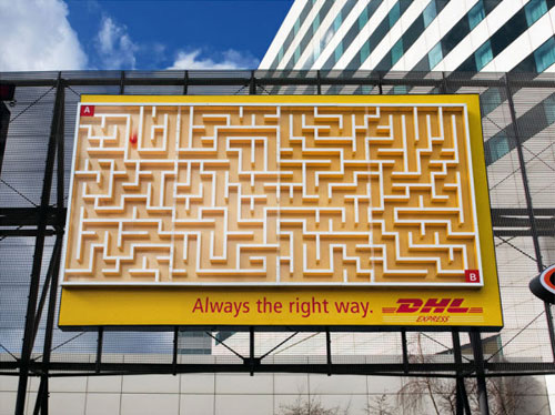DHL Best billboard ads ideas - 88 creative billboards