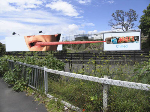 Mars-Chilled Best billboard ads ideas - 88 creative billboards