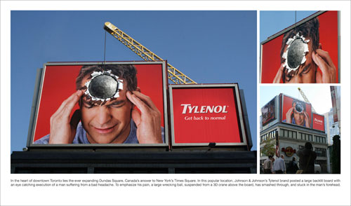 Tylenol Best billboard ads ideas - 88 creative billboards