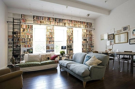 bookshelf3 Cool Bookshelves: 40 Unique Bookshelf Design Ideas