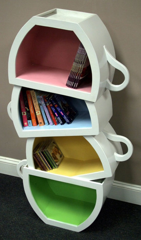 Cool Bookshelves: 40 Unique Bookshelf Design Ideas