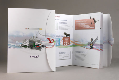 Yahoo-Search-Marketing-Brochure Brochure Design Inspiration (64 Modern Brochure Examples)