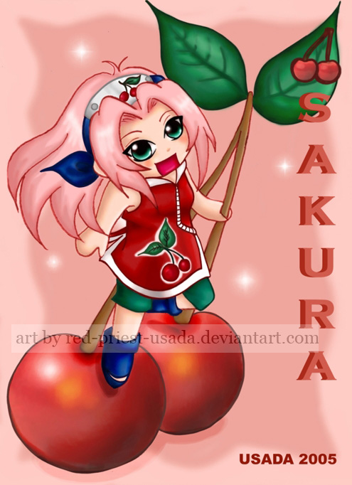 Chibi_Fruit_Ninja_Sakura_by_Red_Priest_Usada How To Draw Chibi (33 Drawing Tutorials)