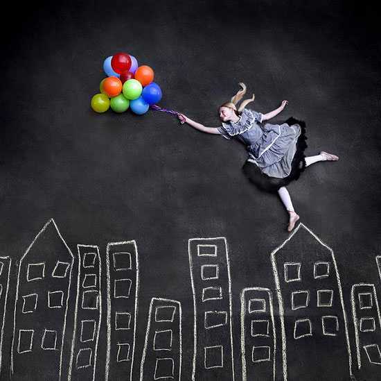 Flying-on-the-Rooftops Conceptual Photography Ideas That Will Amaze You (27 Photos)