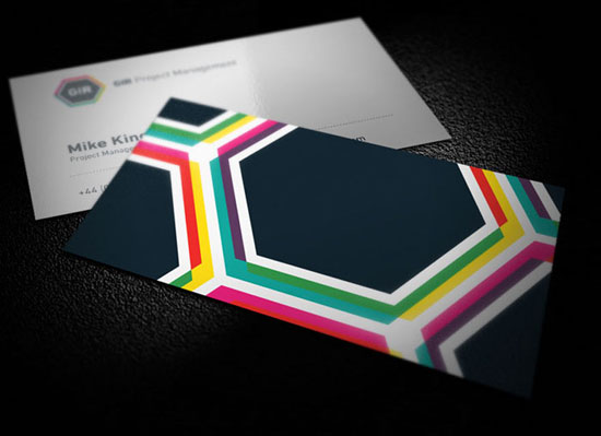 GIR-Project-Management Best Business Card Designs - 300 Cool Examples and Ideas