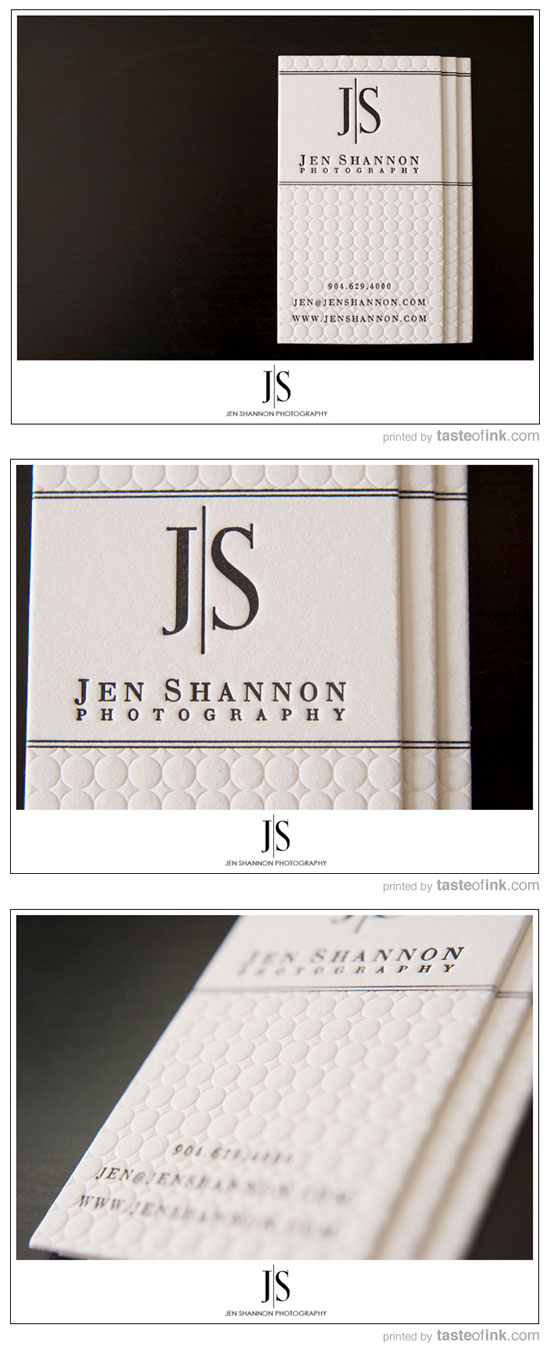 Jen-Shannon Best Business Card Designs - 300 Cool Examples and Ideas
