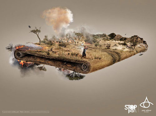 Pain-Without-Borders-Africa 41 Creative Print Advertisements You Should See