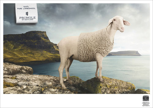Pringle-of-Scotland 41 Creative Print Advertisements You Should See