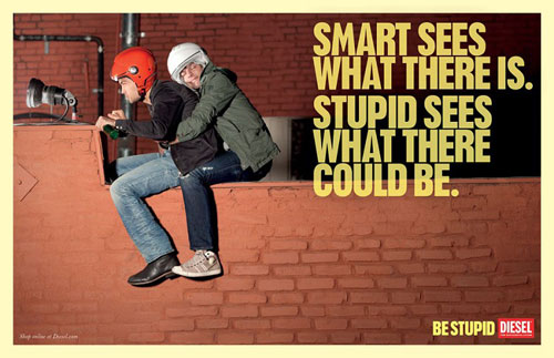 Be-Stupid-2-o Diesel Jeans Advertising Campaigns - 45 prints