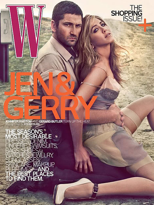 w-Jennifer-Aniston-and-Gera Fashion And Lifestyle Magazines Cover Design - 45 Examples