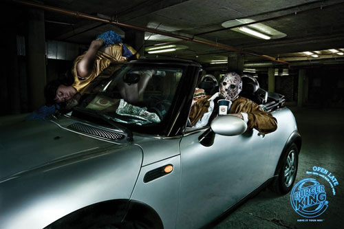 Burger King Advertisement X