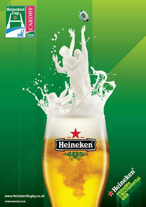 Heineken-sports Heineken Advertising Campaigns On Print And Tv