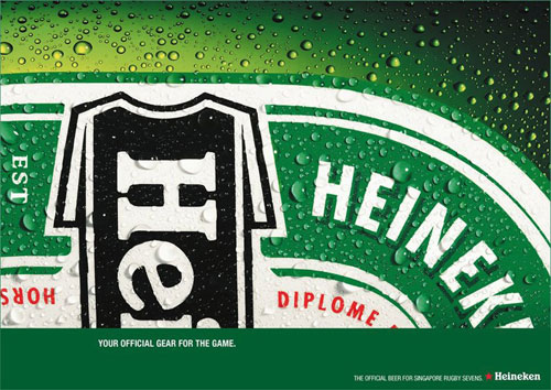 HeinekenShirt-726928 Heineken Advertising Campaigns On Print And Tv