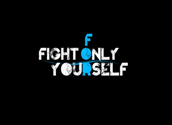 FIGHT FOR YOURSELF wallpaper