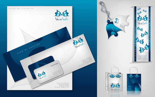 BlueBells_logo_and_products_by_workstation Letterhead Examples and Samples: 77 Letterhead Designs
