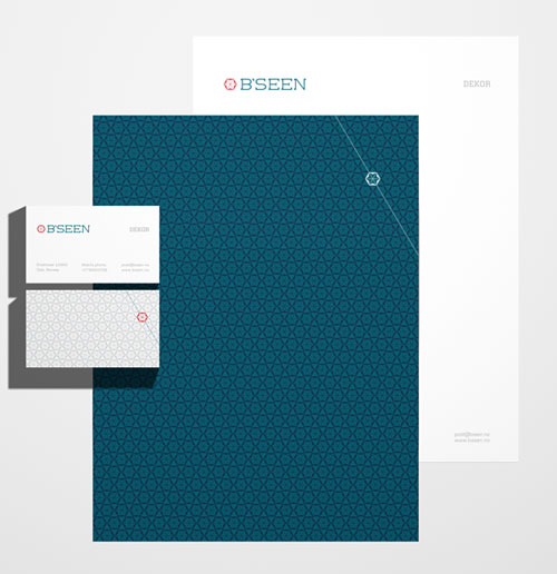 Bseen-Visual-Identity Letterhead Examples and Samples: 77 Letterhead Designs