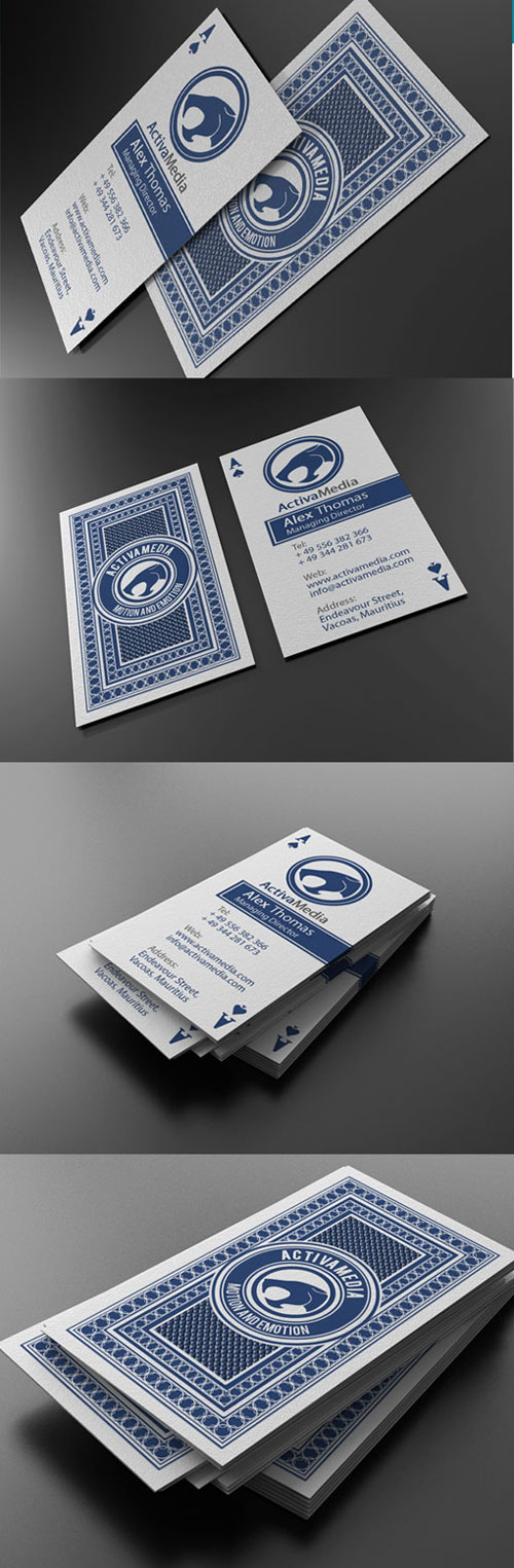 Alex-Thomas Best Business Card Designs - 300 Cool Examples and Ideas