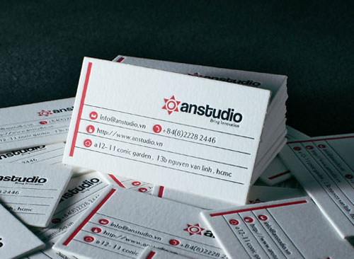 Anstudio Best Business Card Designs - 300 Cool Examples and Ideas