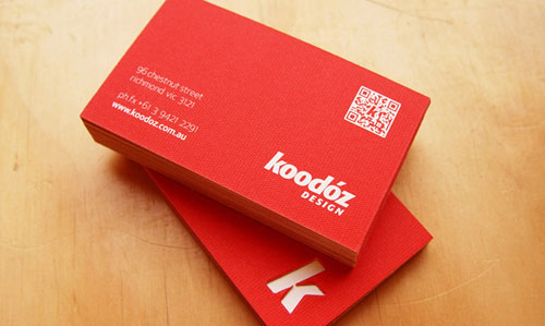 Koodoz Best Business Card Designs - 300 Cool Examples and Ideas