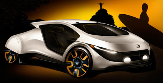 Volkwagen-Outside-by-Luiz-Antonelli The Best New Concept Car Designs For The Future - 96 Vehicles