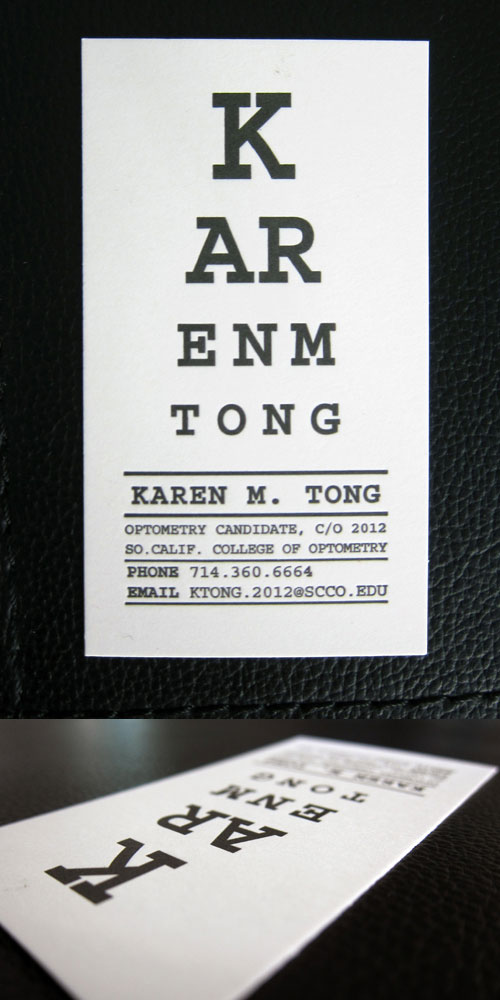 Karen-Tong Best Business Card Designs - 300 Cool Examples and Ideas